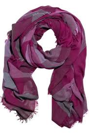 roze Wol Sjaals
