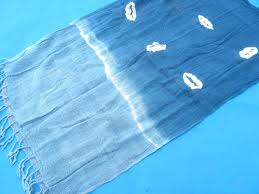 sininen Cotton Huivit 