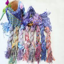 femmes Acrylique Foulards