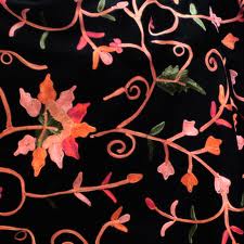 schwarz Kaschmir Stola