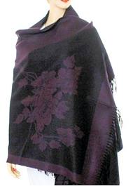 fashionable acrylic shawls