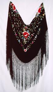 fancy embroidered scarves