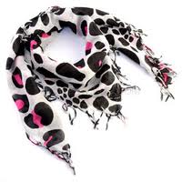 white black fashion scarves