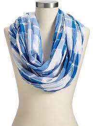 white blue plaid scarves