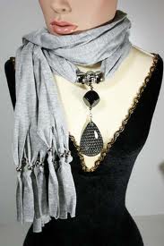 moderno Moda Bufandas