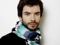 hermoso Hombres Bufandas